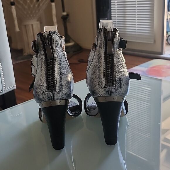 Mia Limited Edition Strappy Leather Heels - Picture 3 of 9